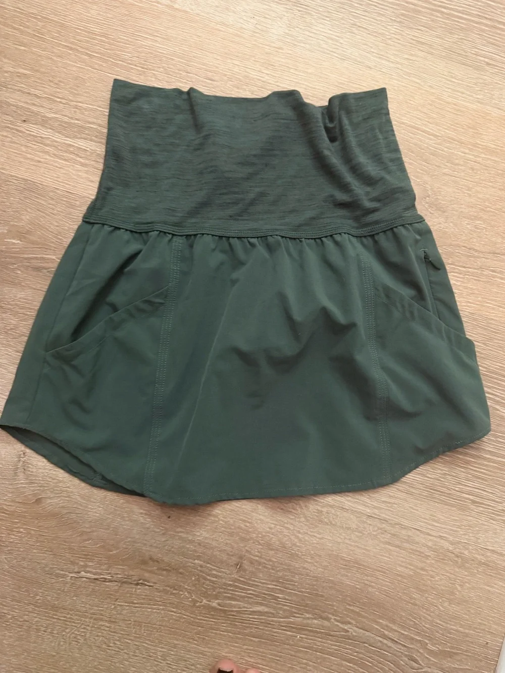 Prana Women's Green Athletic Skirt with Pockets size XS